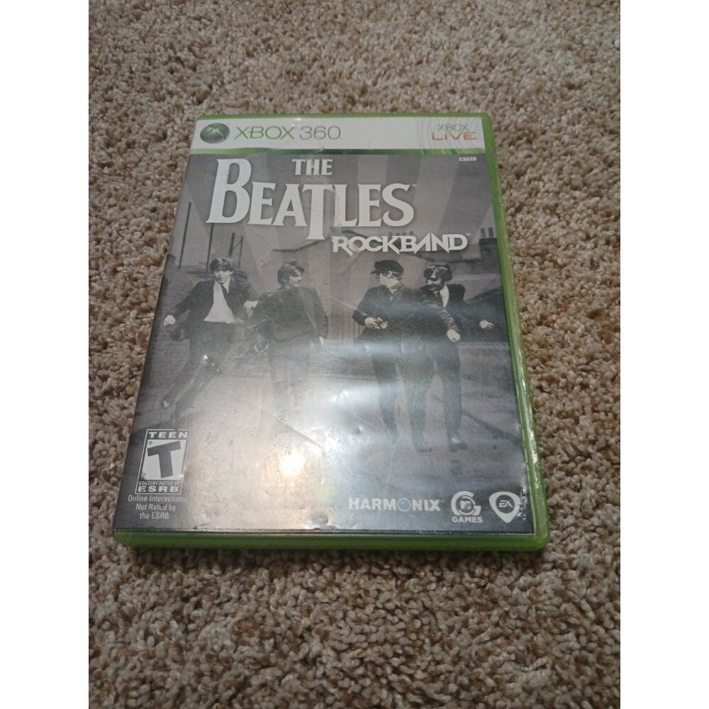 The Beatles: Rock Band Xbox 360‎ 2009 Complete In Box --